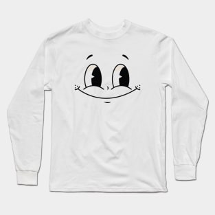 cartoon face Long Sleeve T-Shirt